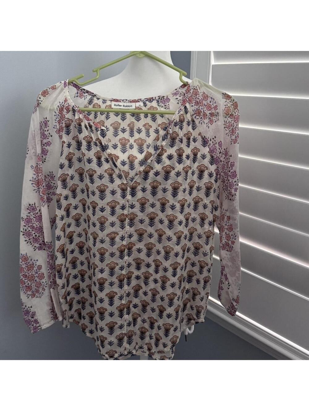 Roller Rabbit Women's Blouse Size XS